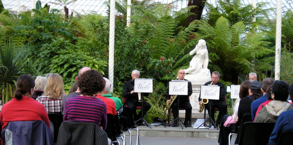 Sax appeal Kibble Palace music